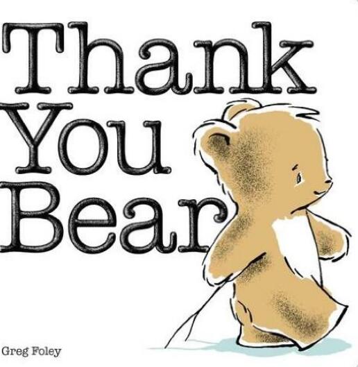 《Thank You Bear》中英双语绘本pdf资源免费下载