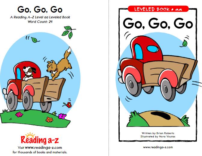 《Go, Go, Go走喽》美国Raz分级阅读绘本pdf资源免费下载