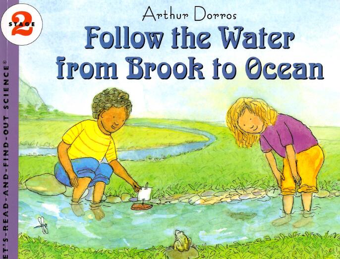 《Follow the Water from Brook to Ocean》英文绘本pdf资源免费下载