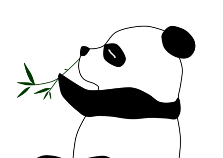 小熊猫找吃的故事