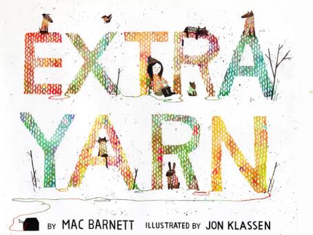 《Extra Yarn穿毛衣的小镇》英文原版绘本pdf资源免费下载