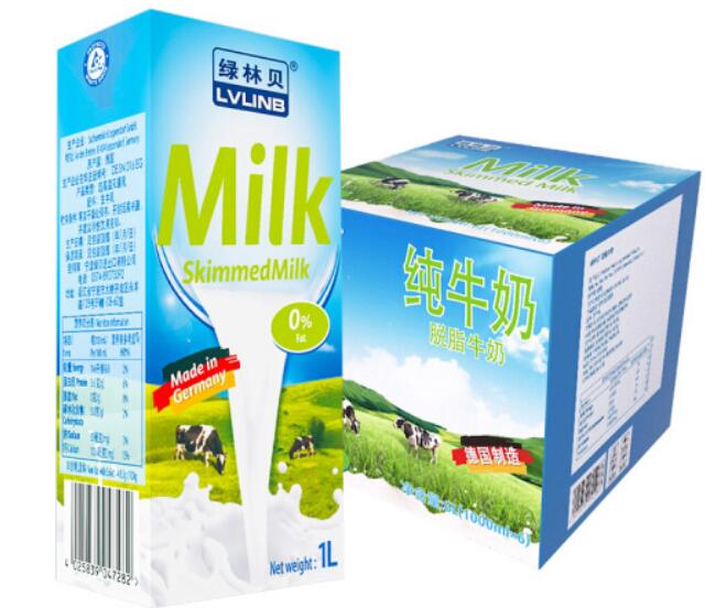绿林贝脱脂牛奶保质期多久
