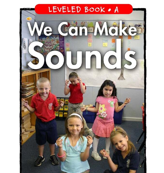 《We Can Make Sounds》英语绘本pdf资源免费下载