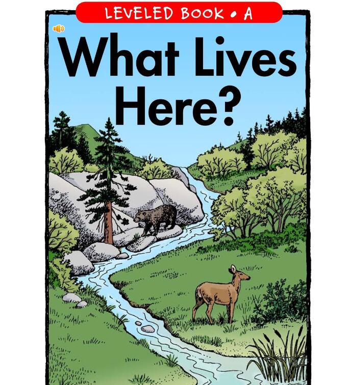 《What Lives Here》英语绘本pdf资源免费下载