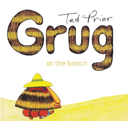 《Grug and the Beach瓜哥去沙滩》中英双语绘本pdf资源免费下载