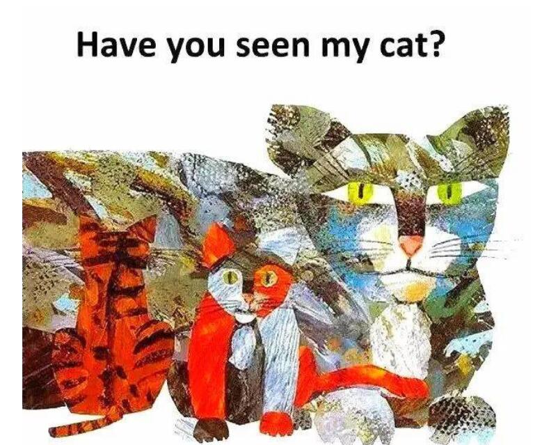 《Have You Seen My Cat》中英双语绘本pdf资源免费下载