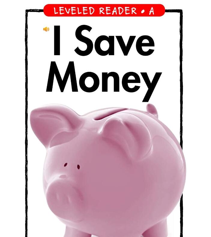 《I Save Money我存钱》RAZ分级阅读绘本pdf资源免费下载