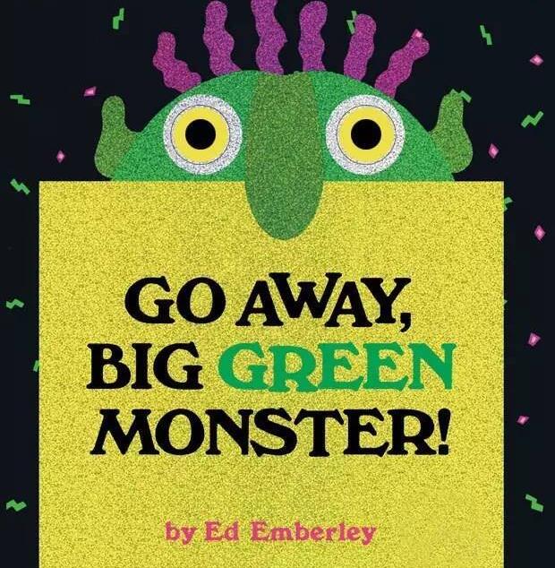 《Go Away,Big Green Monster》中英双语绘本pdf资源免费下载