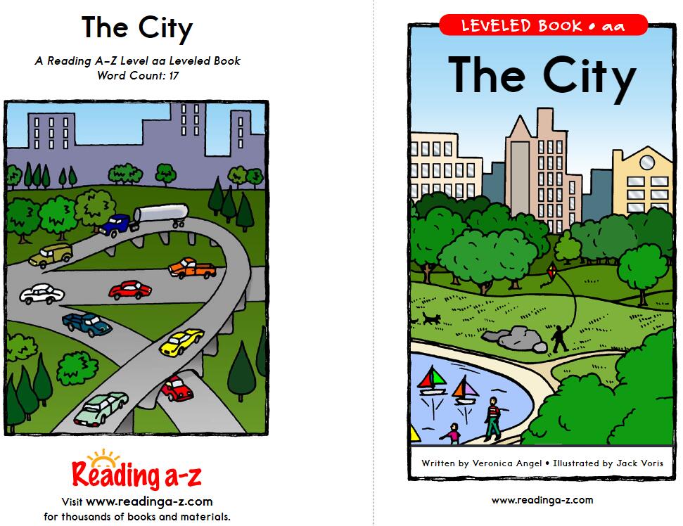 《The City城市》美国Raz分级阅读绘本pdf资源免费下载