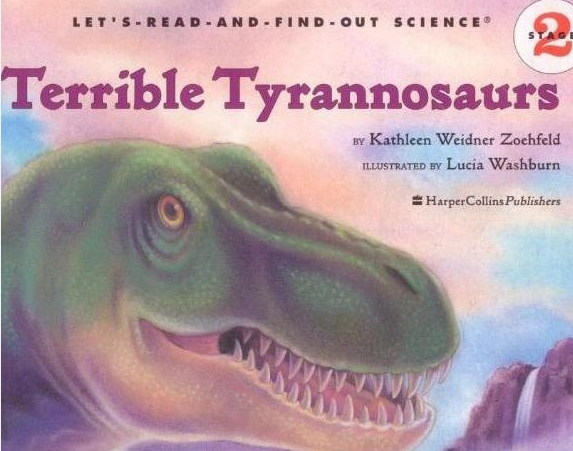 《Terrible Tyrannosaurs》科普类英文绘本pdf资源免费下载