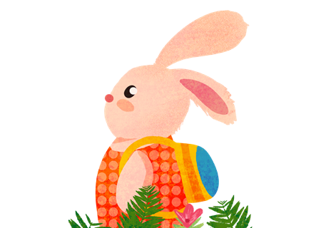 小兔的小红伞故事