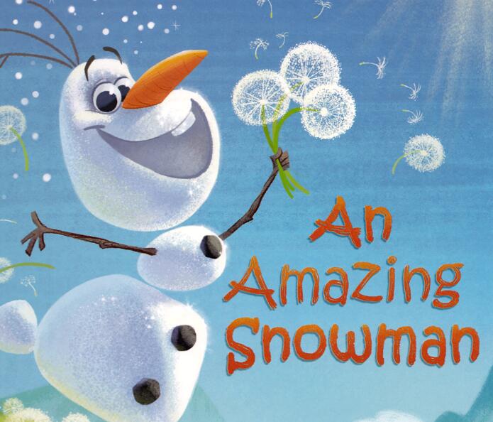 《An Amazing Snowman了不起的雪宝》英文绘本pdf资源免费下载