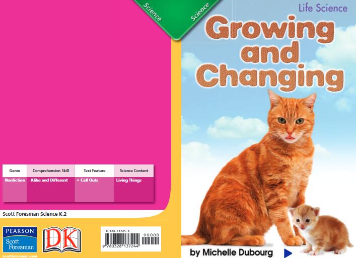 《Growing and Changing 》英文绘本pdf资源免费下载