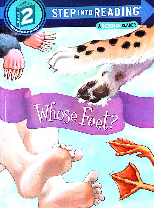 《Whose feet》兰登英语分级绘本pdf资源免费下载