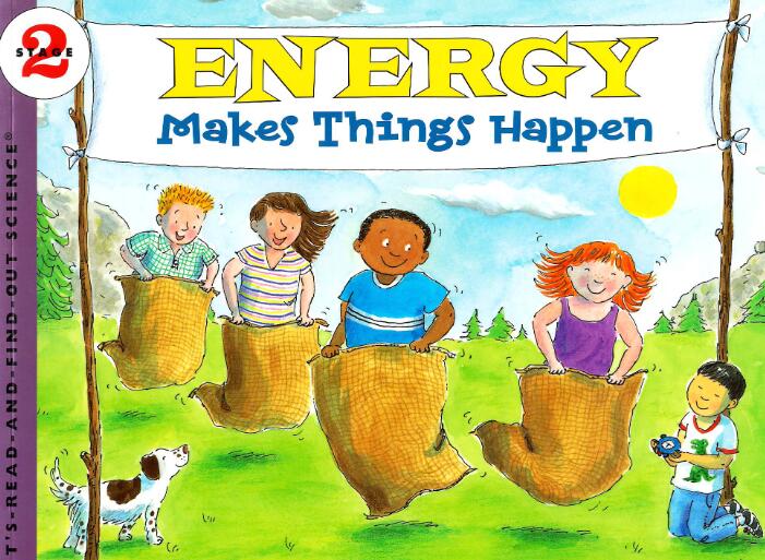 《Energy Makes Things Happen》科普类英文绘本pdf资源免费下载