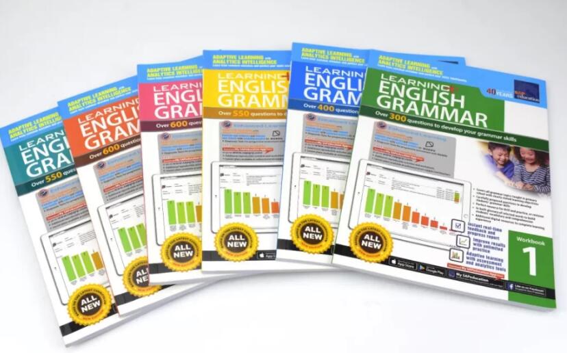 新加坡语法练习册：131个小学必修英语语法资源免费下载
