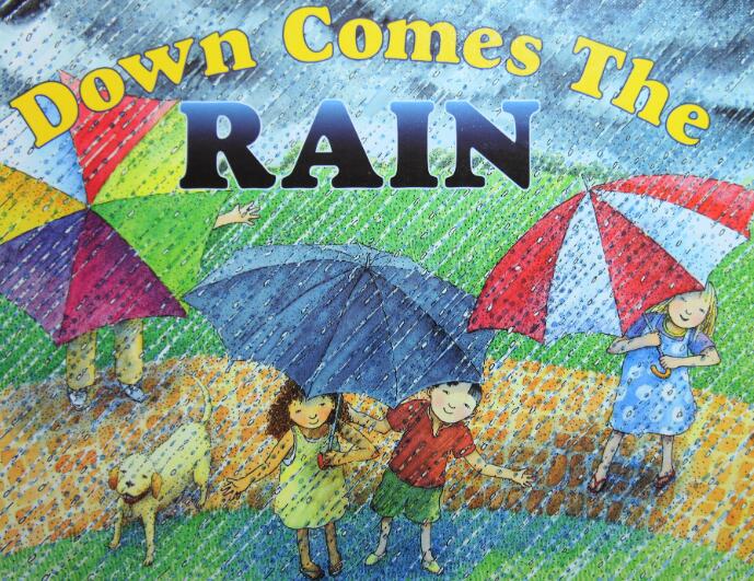 《Down Comes the Rain》科普类英文绘本pdf资源免费下载