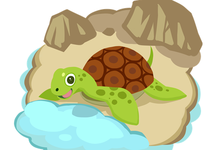 懂得分享的小乌龟故事