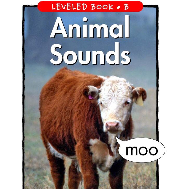 《Animal Sounds》RAZ分级阅读绘本pdf资源免费下载
