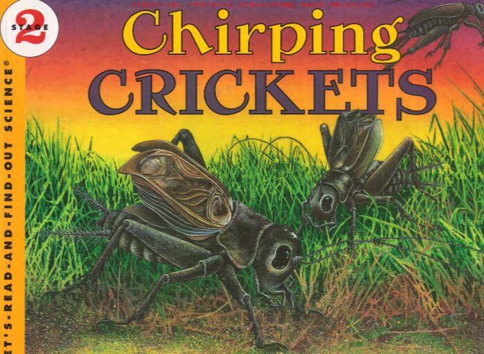 《Chirping Crickets》科普类英文绘本pdf资源免费下载