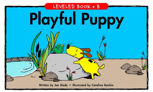 《Playful Puppy》RAZ分级阅读绘本pdf资源免费下载