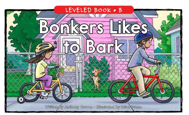 《Bonkers Likes to Bark》英文绘本pdf资源免费下载