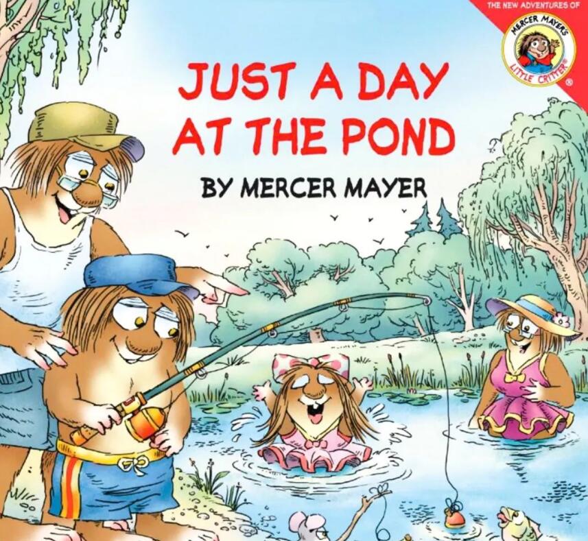 《Just a day at the pond在池塘边的一天》英文原版绘本pdf资源免费下载
