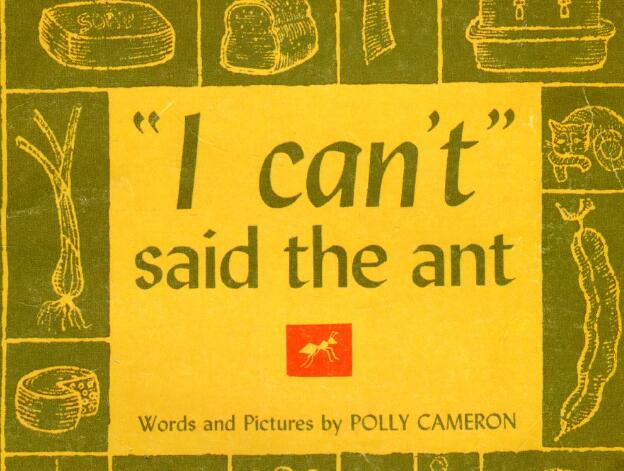 《I Can t Said the Ant我不能说蚂蚁》英文绘本pdf资源免费下载