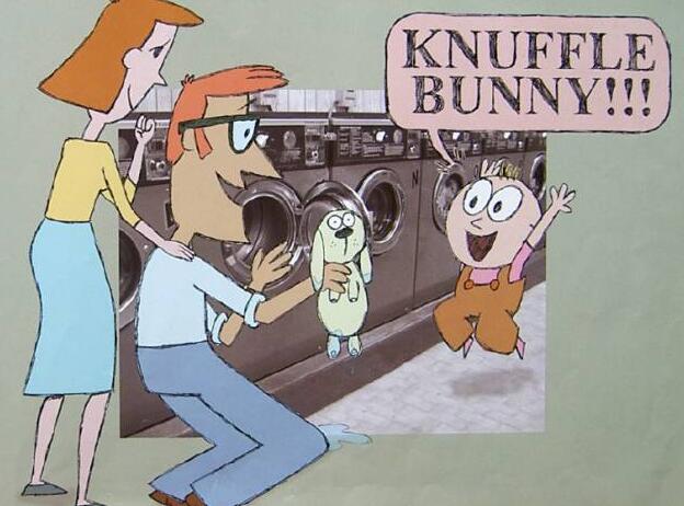 《Knuffle Bunny兔娃娃》英文绘本pdf+音频资源免费下载