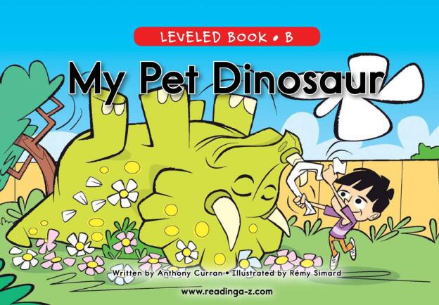 《My Pet Dinosaur》英文绘本pdf资源免费下载