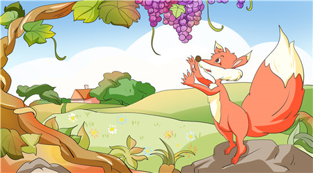 爱吃葡萄的小狐狸故事