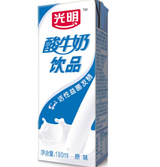 光明酸牛奶饮品多少钱一箱