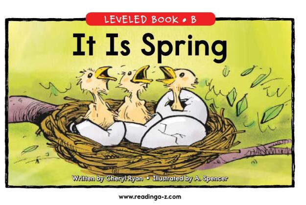 《It Is Spring》英文绘本pdf资源百度网盘免费下载