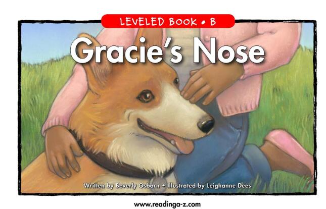 《Gracie's Nose》绘本pdf资源百度网盘免费下载