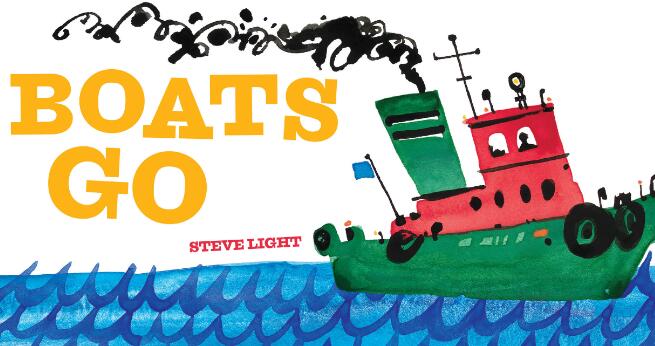 《Boats Go》英语启蒙绘本pdf资源免费下载