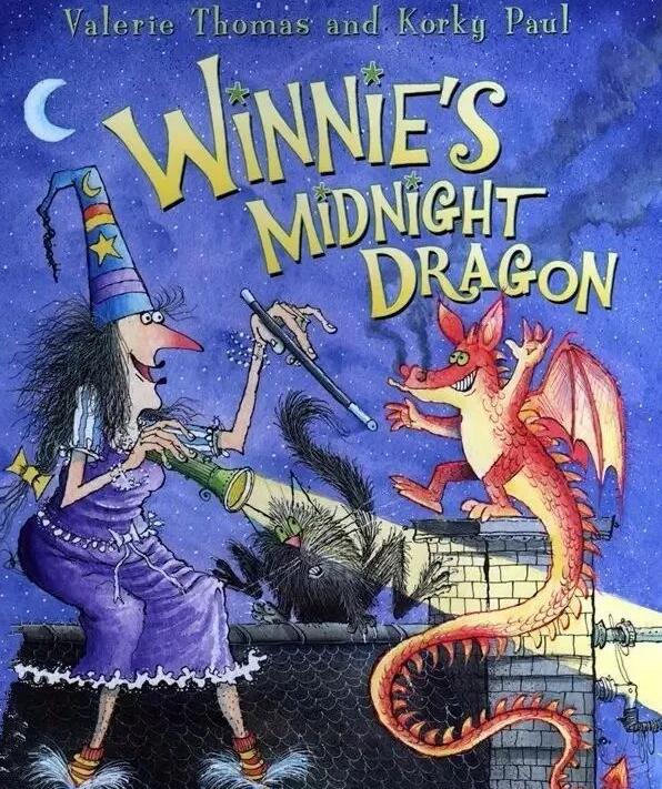 《Winnie's Midnight Dragon》中英双语绘本pdf资源免费下载