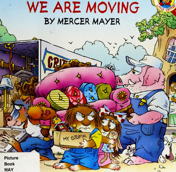 《We are moving搬家》英文原版绘本pdf资源免费下载