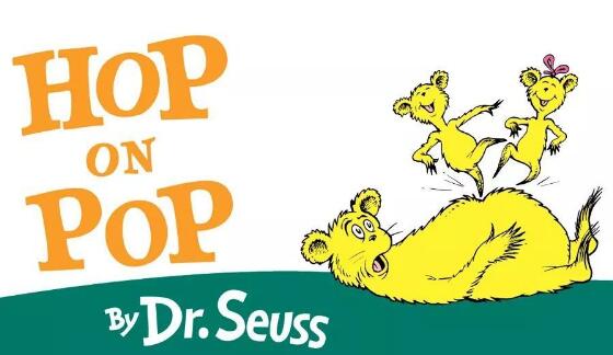《Hop on Pop》在爸爸身上蹦来跳去英语绘本pdf+音频资源免费下载