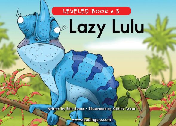 《Lazy Lulu》RAZ分级绘本pdf资源免费下载