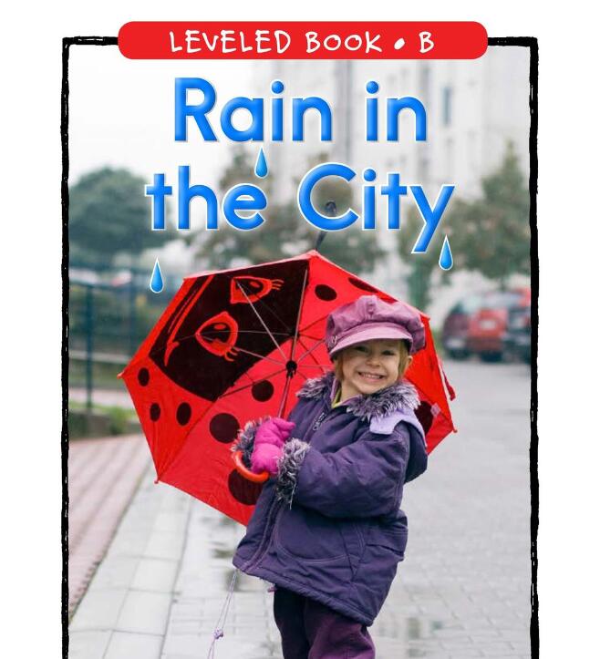 《Rain in the City》英语绘本pdf资源百度网盘免费下载