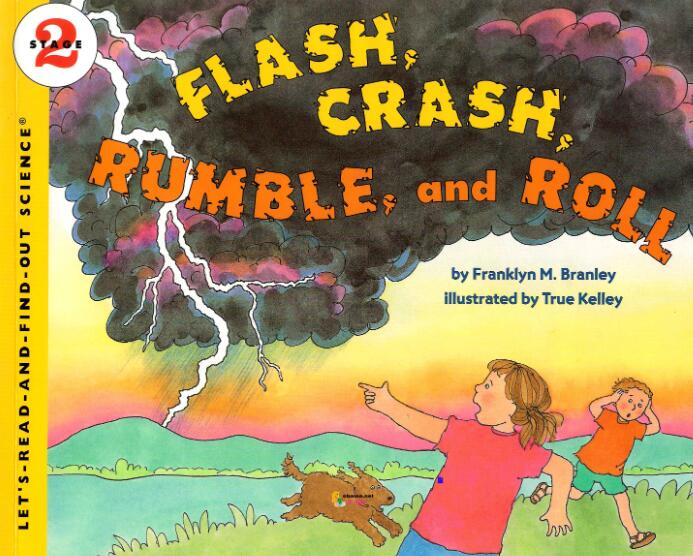 《Flash,Crash,Rumble,and Roll》科普类英文绘本pdf资源免费下载