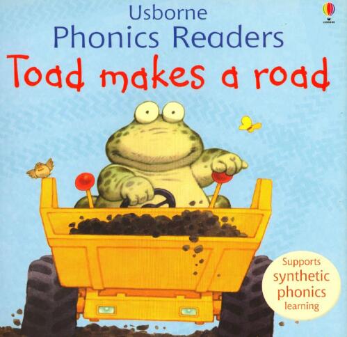 《Toad Makes a Road小蟾蜍开路》英语绘本pdf资源免费下载