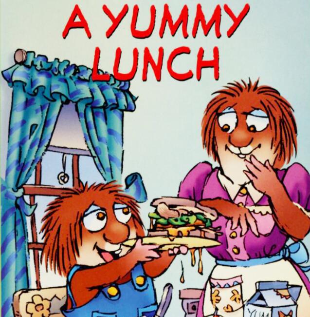 《A yummy lunch美味的午餐》英文原版绘本pdf资源免费下载