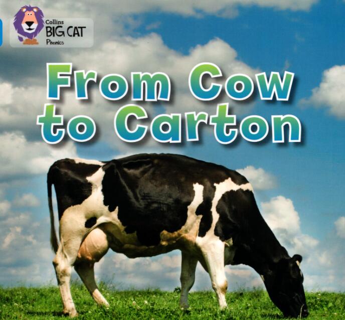 《From Cow to Carton》自然拼读绘本pdf资源免费下载