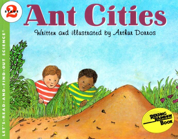 《Ant Cities》科普类英文绘本pdf资源免费下载