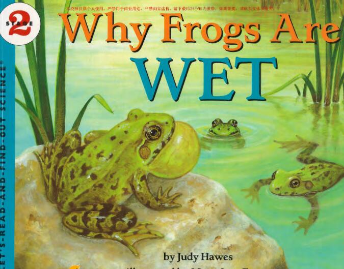 《Why Frogs Are Wet》科普类英文绘本pdf资源免费下载