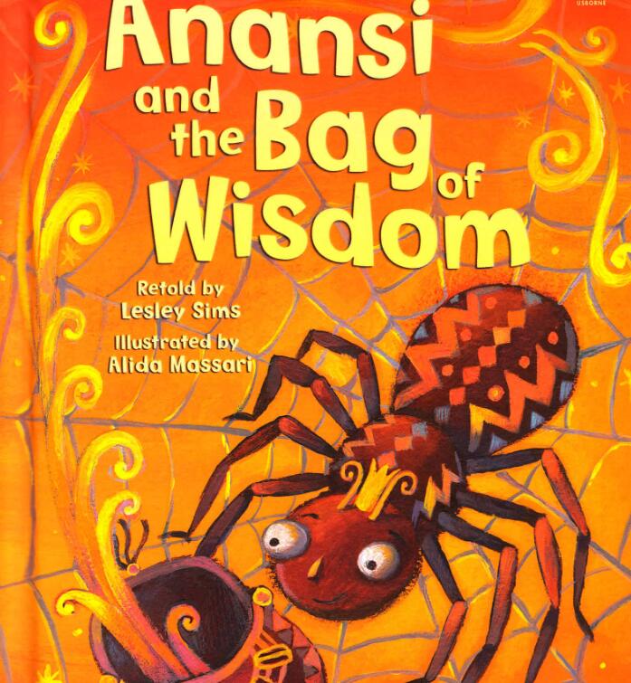 《Anansi And The Bag Of Wisdom阿纳西和智慧之囊》绘本pdf资源免费下载