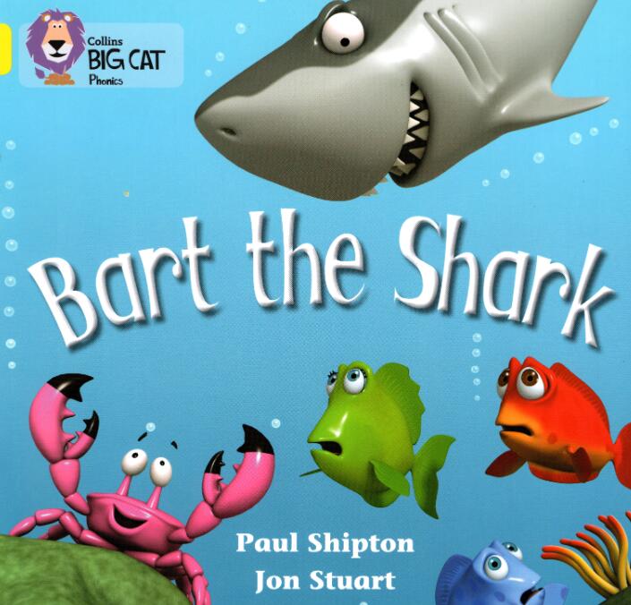 《Bart the Shark》大猫自然拼读绘本pdf资源免费下载