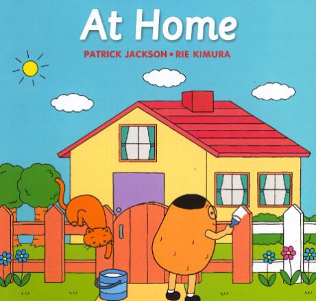 《At home在家里》儿童英语绘本pdf资源免费下载