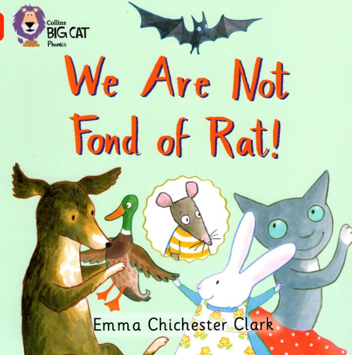 《We are not Fond of Rat》绘本pdf资源免费下载
